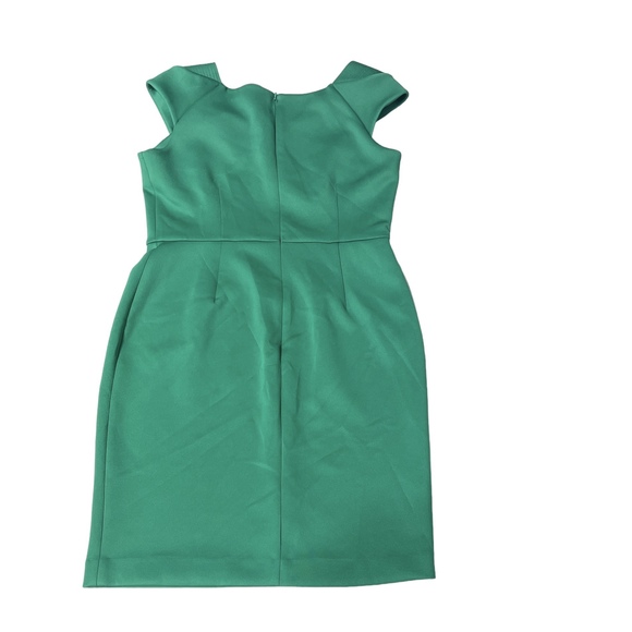 Ralph Lauren Womens Solid Sheath Dress Size 14 Petite - Picture 2 of 4